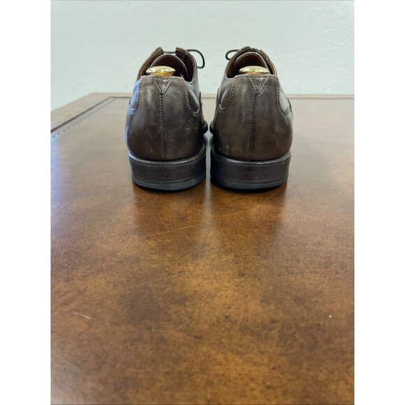 Allen Edmonds 9.5 Montgomery Split Toe Brown Dress Shoes USA main image 4